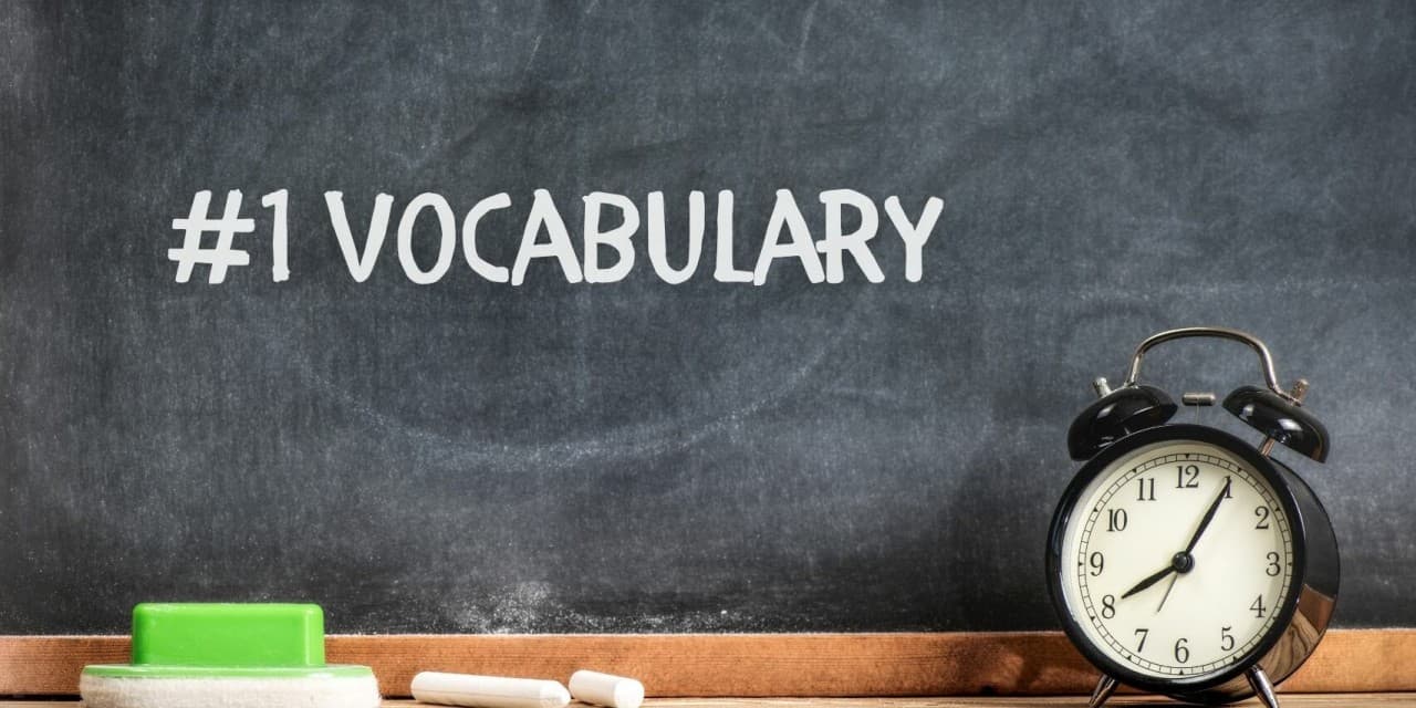 Mastering vocabulary at home