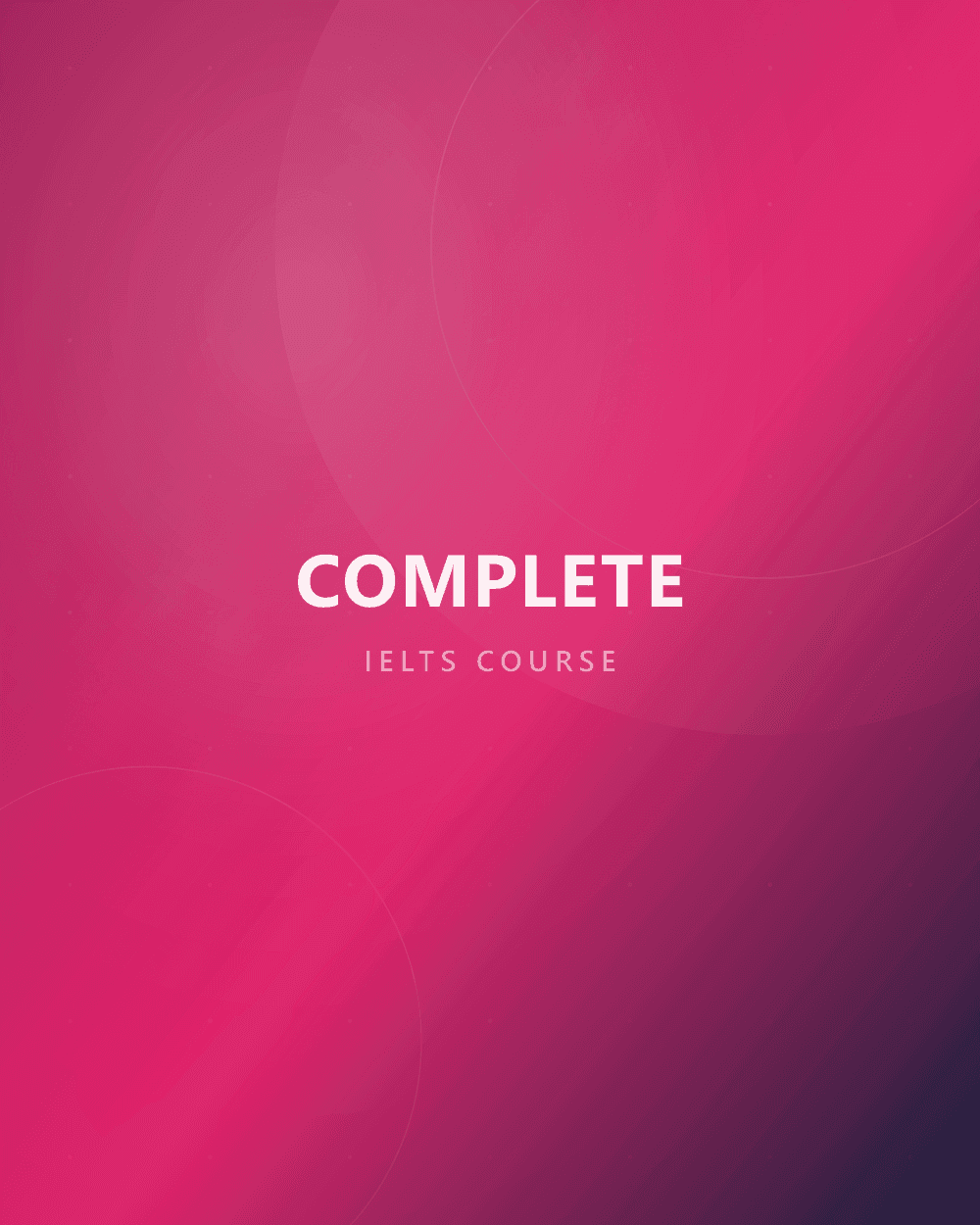 Comprehensive IELTS Course.