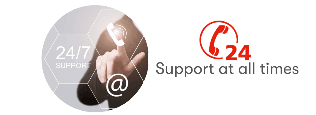 24 Support at all times